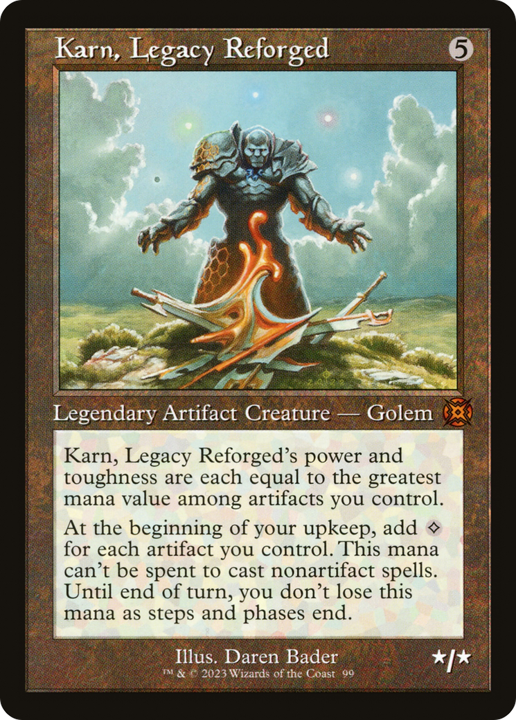 Karn, Legacy Reforged (Retro) [March of the Machine: The Aftermath] - Destination Retro