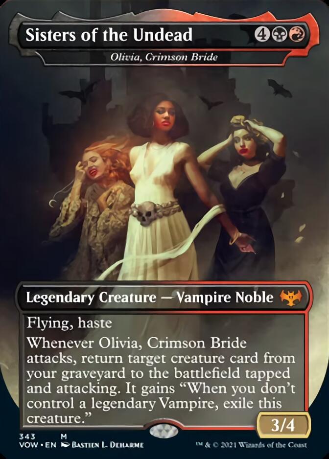 Olivia, Crimson Bride - Sisters of the Undead [Innistrad: Crimson Vow] - Destination Retro