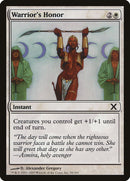 Warrior's Honor [Tenth Edition] - Destination Retro