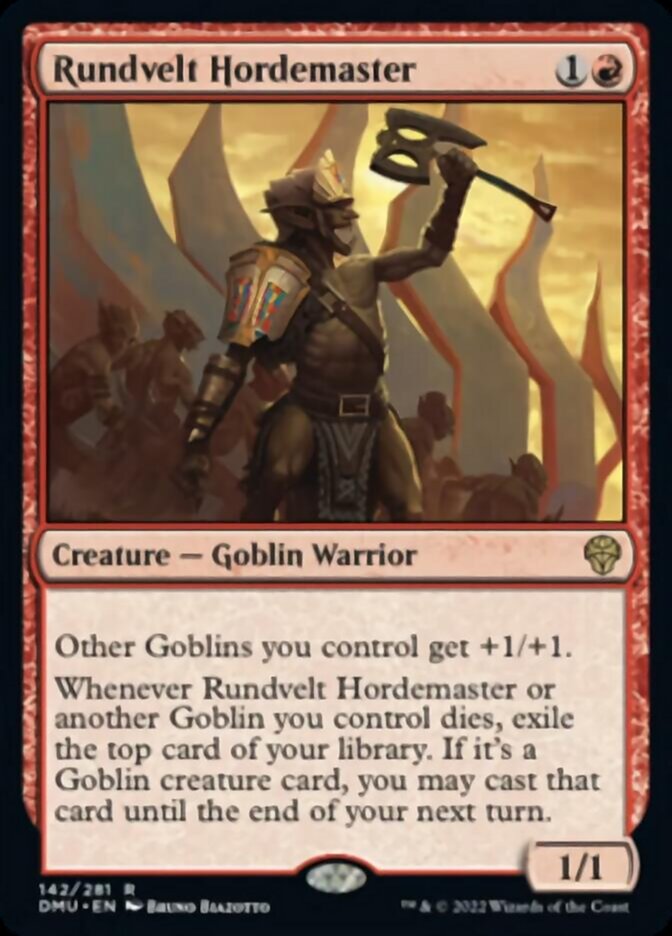 Rundvelt Hordemaster [Dominaria United] - Destination Retro