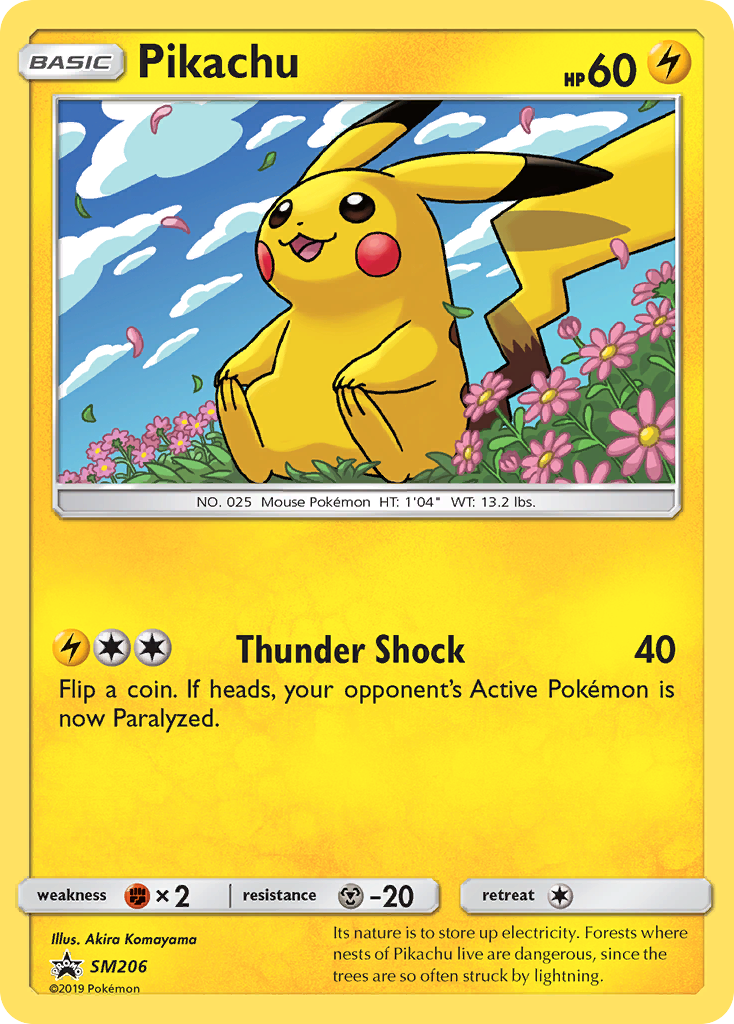 Pikachu (SM206) [Sun & Moon: Black Star Promos] - Destination Retro