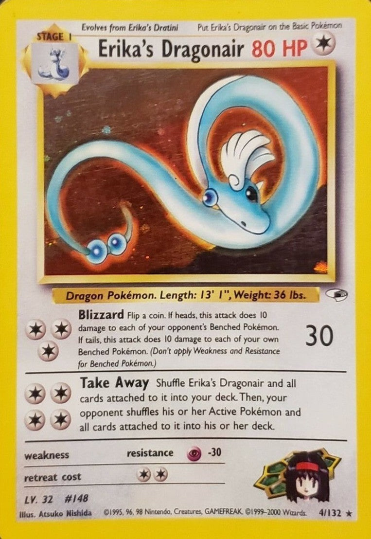 Erika's Dragonair (4/132) [Gym Heroes Unlimited] - Destination Retro