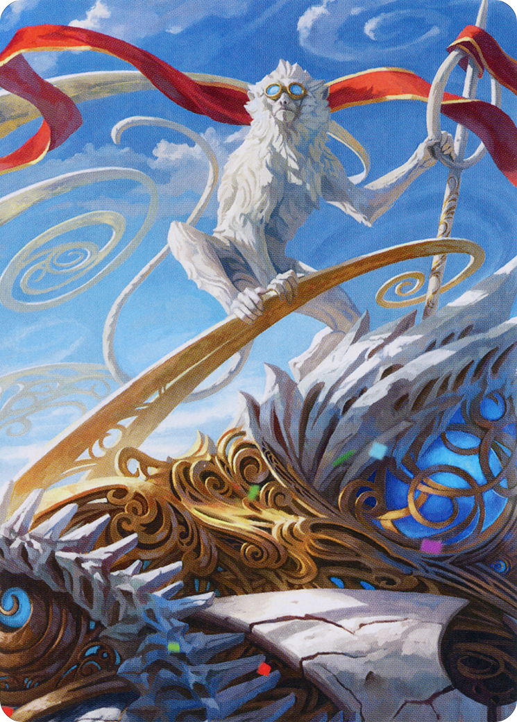 Ragavan, Nimble Pilferer Art Card [March of the Machine Art Series] - Destination Retro