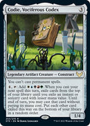 Codie, Vociferous Codex (Promo Pack) [Strixhaven: School of Mages Promos] - Destination Retro