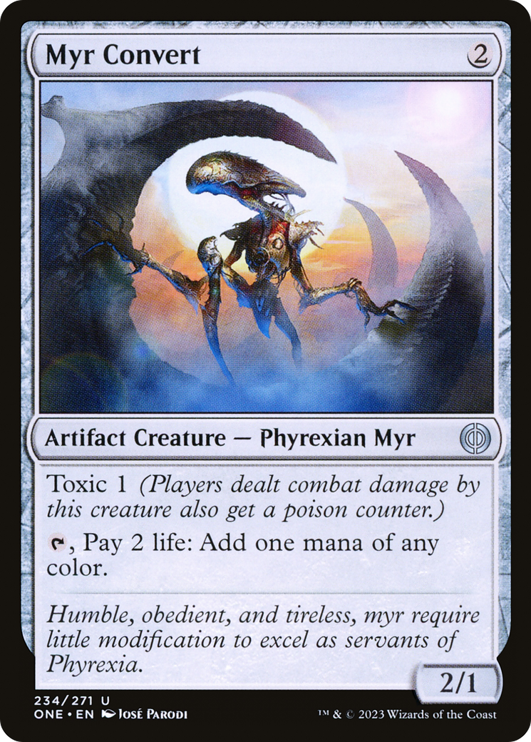 Myr Convert [Phyrexia: All Will Be One] - Destination Retro