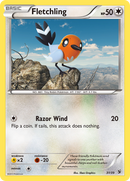 Fletchling (31/39) [XY: Kalos Starter Set] - Destination Retro