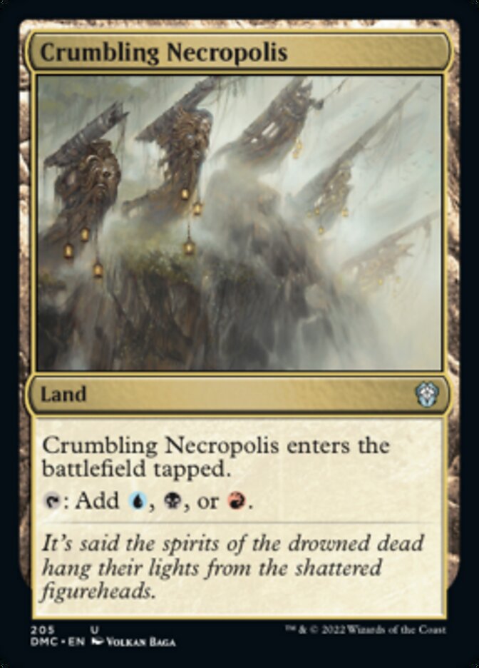 Crumbling Necropolis [Dominaria United Commander] - Destination Retro