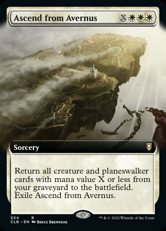 Ascend from Avernus (Extended Art) [Commander Legends: Battle for Baldur's Gate] - Destination Retro