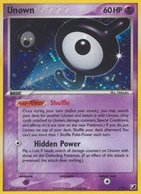 Unown (J) (J/28) [EX: Unseen Forces] - Destination Retro
