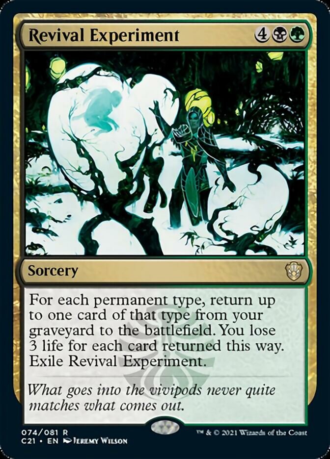 Revival Experiment [Commander 2021] - Destination Retro