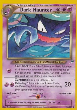 Dark Haunter (36/105) [Neo Destiny Unlimited] - Destination Retro