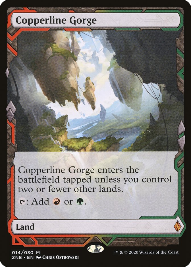 Copperline Gorge [Zendikar Rising Expeditions] - Destination Retro