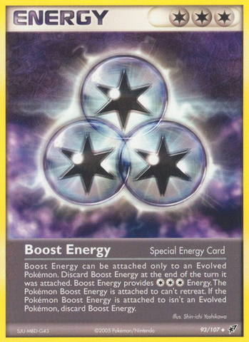 Boost Energy (93/107) [EX: Deoxys] - Destination Retro