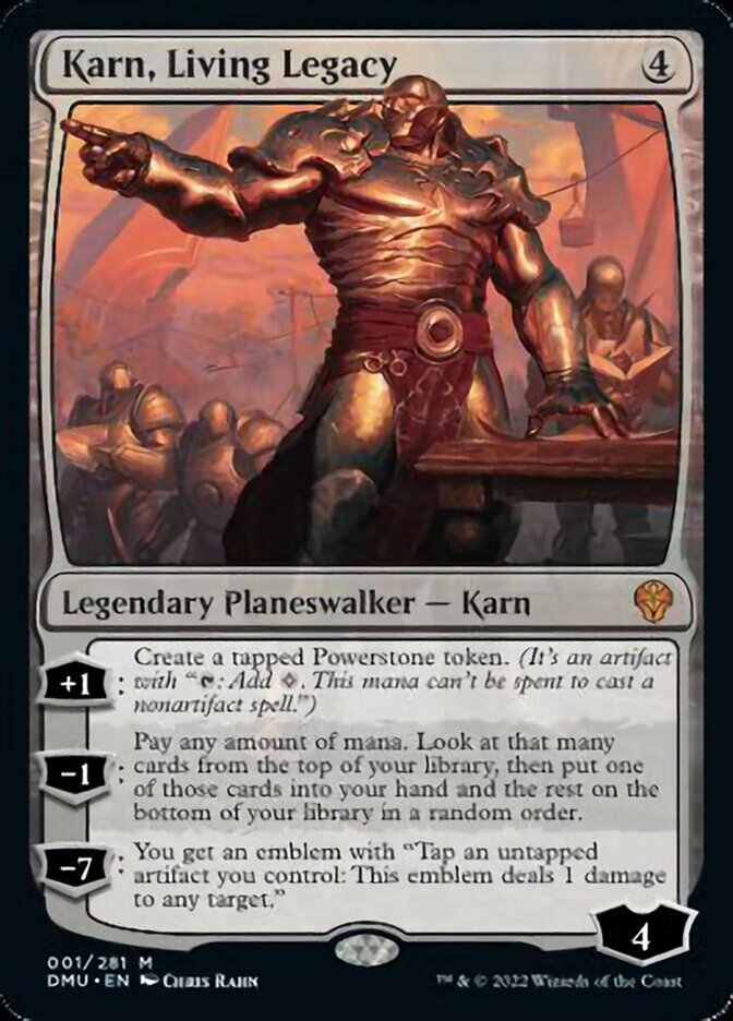 Karn, Living Legacy [Dominaria United] - Destination Retro