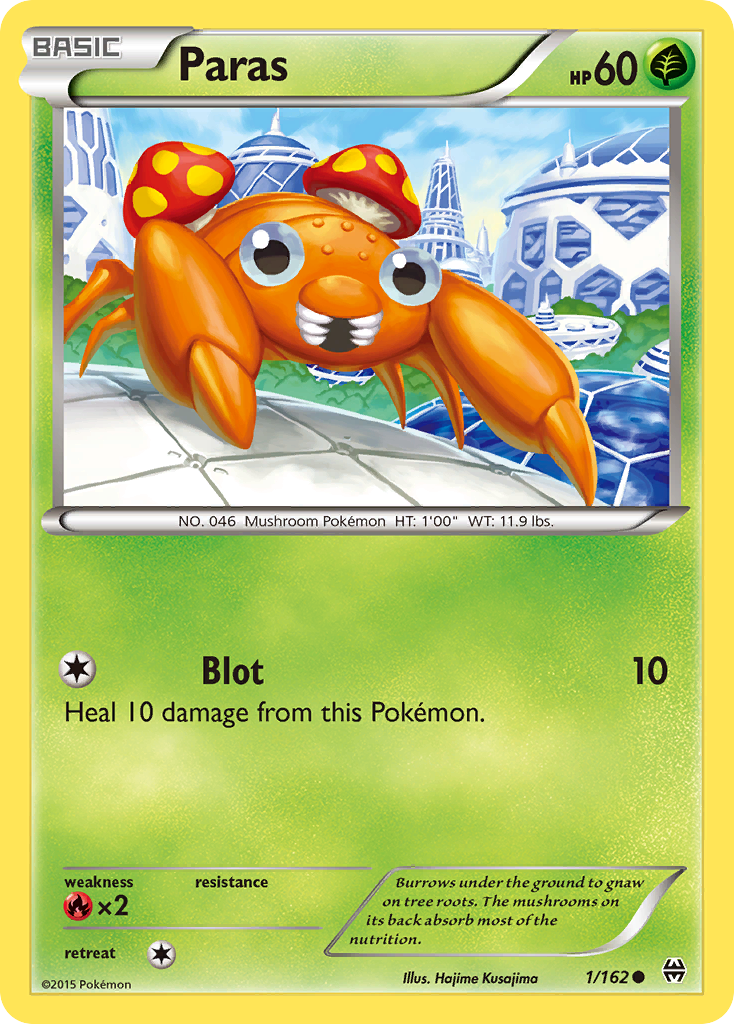 Paras (1/162) [XY: BREAKthrough] - Destination Retro
