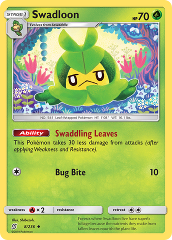 Swadloon (8/236) [Sun & Moon: Unified Minds] - Destination Retro