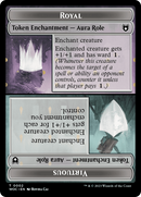 Copy // Royal Role / Virtuous Role Double-Sided Token [Wilds of Eldraine Commander Tokens] - Destination Retro