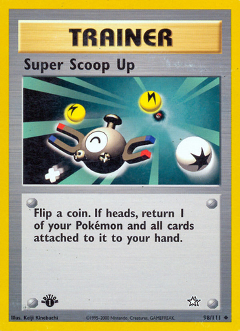 Super Scoop Up (98/111) [Neo Genesis 1st Edition] - Destination Retro