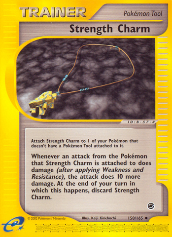 Strength Charm (150/165) [Expedition: Base Set] - Destination Retro