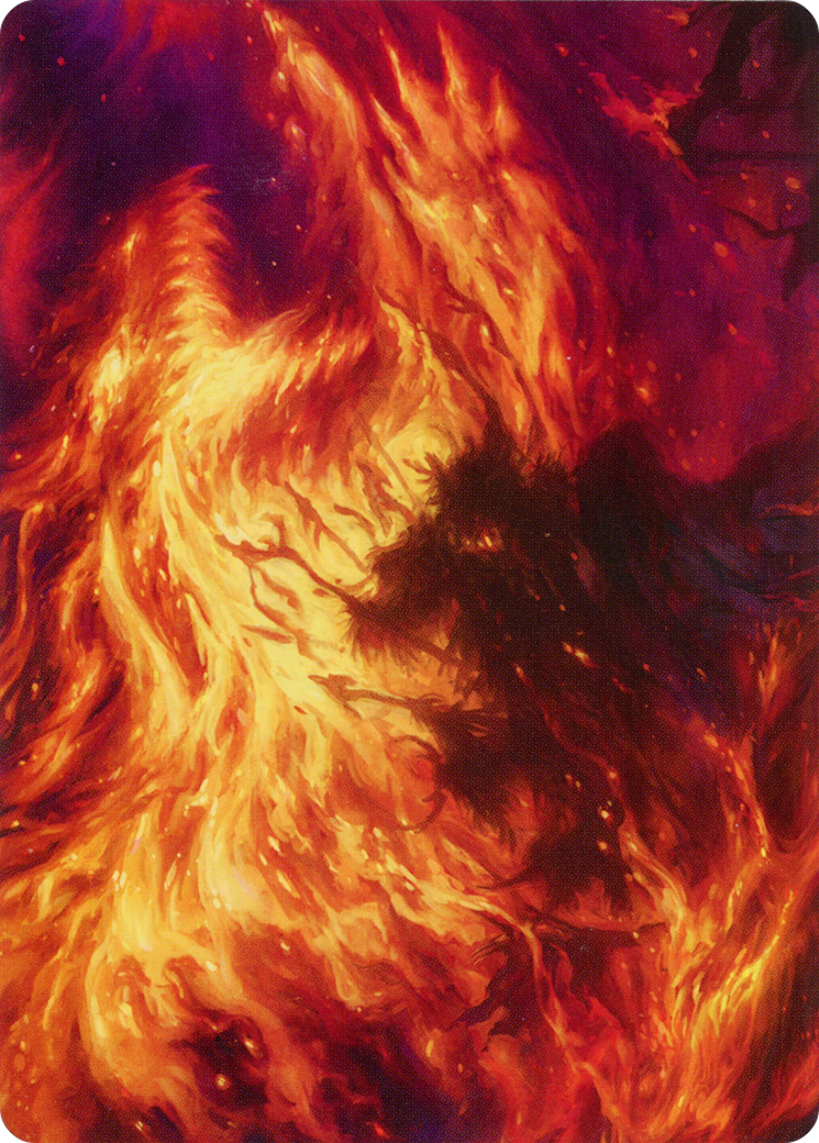 Stoke the Flames Art Card [March of the Machine Art Series] - Destination Retro