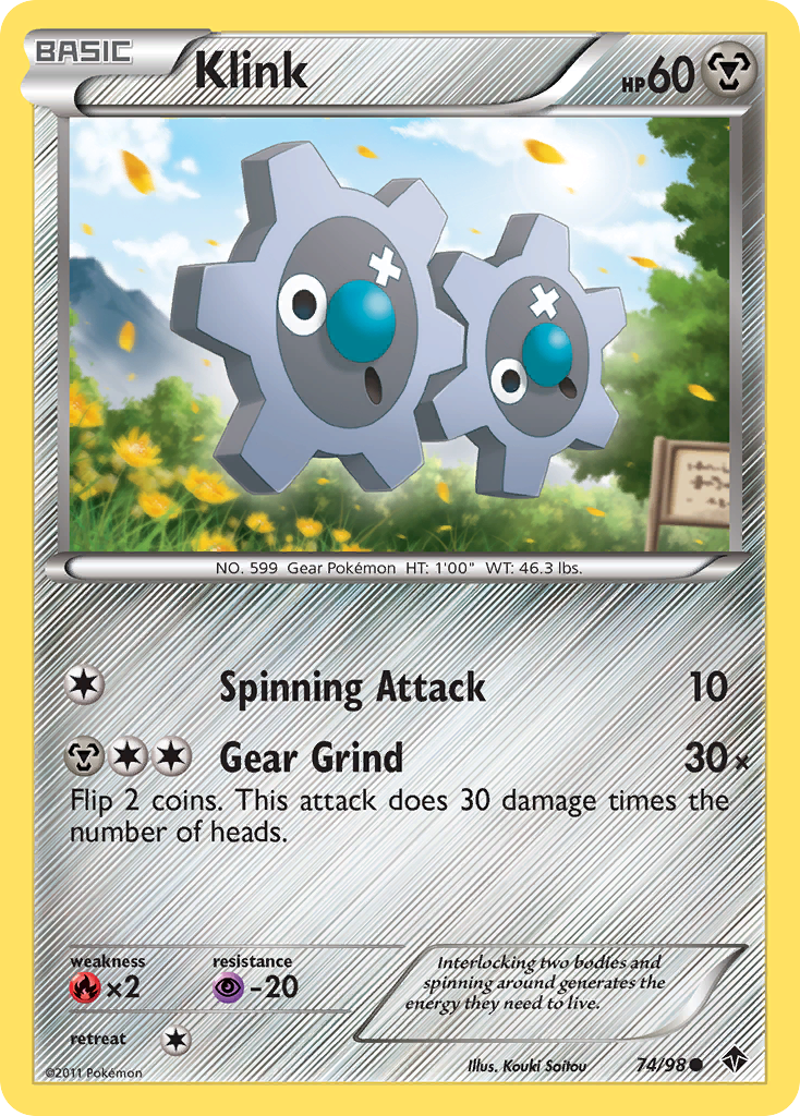 Klink (74/98) [Black & White: Emerging Powers] - Destination Retro