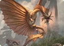 Ancient Gold Dragon Art Card (28) [Commander Legends: Battle for Baldur's Gate Art Series] - Destination Retro