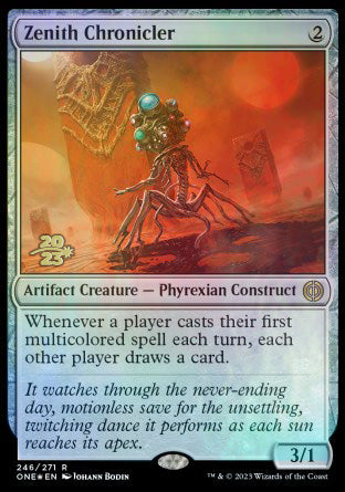 Zenith Chronicler [Phyrexia: All Will Be One Prerelease Promos] - Destination Retro
