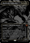 Phyrexian Vindicator (Oil Slick Raised Foil) [Phyrexia: All Will Be One] - Destination Retro