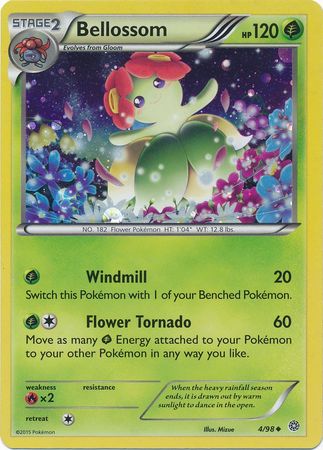 Bellossom (4/98) (Cosmos Holo) [XY: Ancient Origins] - Destination Retro