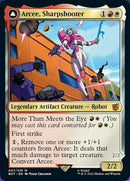 Arcee, Sharpshooter // Arcee, Acrobatic Coupe [Universes Beyond: Transformers] - Destination Retro