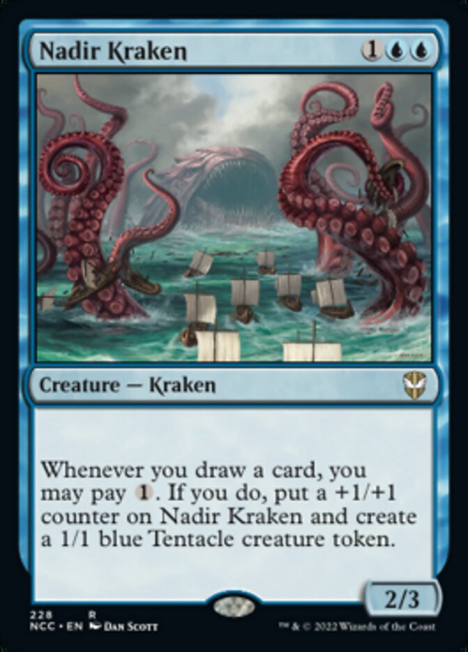 Nadir Kraken [Streets of New Capenna Commander] - Destination Retro