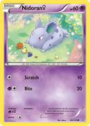 Nidoran (66/160) (Female) [XY: Primal Clash] - Destination Retro