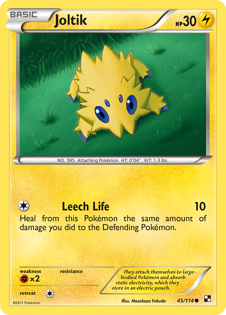 Joltik (45/114) [Black & White: Base Set] - Destination Retro