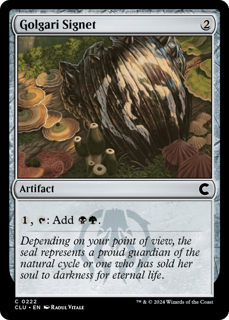 Golgari Signet [Ravnica: Clue Edition] - Destination Retro