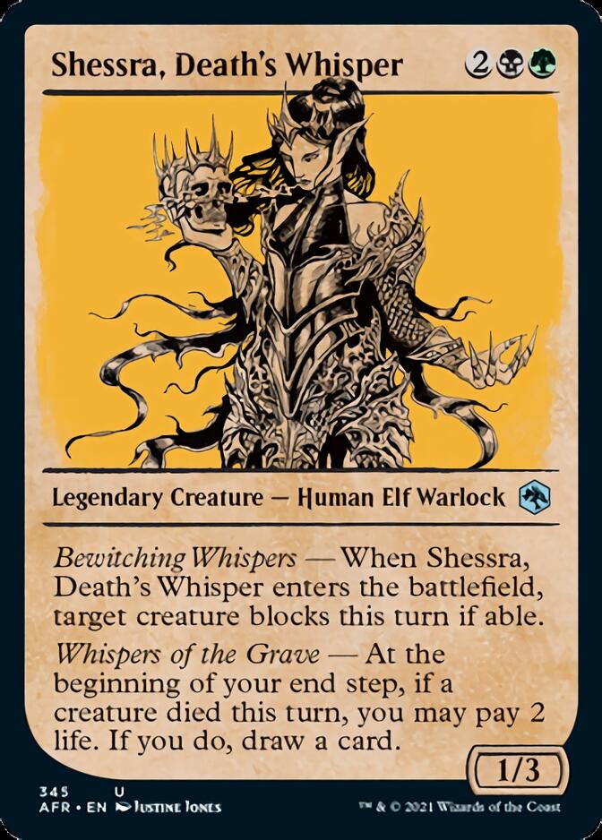 Shessra, Death's Whisper (Showcase) [Dungeons & Dragons: Adventures in the Forgotten Realms] - Destination Retro