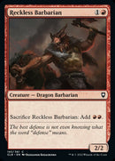 Reckless Barbarian [Commander Legends: Battle for Baldur's Gate] - Destination Retro