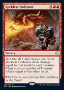 Reckless Endeavor [Dungeons & Dragons: Adventures in the Forgotten Realms Commander] - Destination Retro