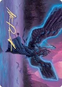 Mistwalker Art Card (Gold-Stamped Signature) [Kaldheim: Art Series] - Destination Retro