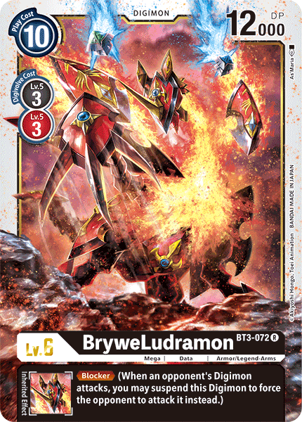 BryweLudramon [BT3-072] [Release Special Booster Ver.1.5] - Destination Retro