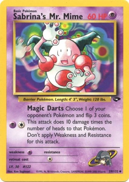Sabrina's Mr. Mime (59/132) [Gym Challenge Unlimited] - Destination Retro