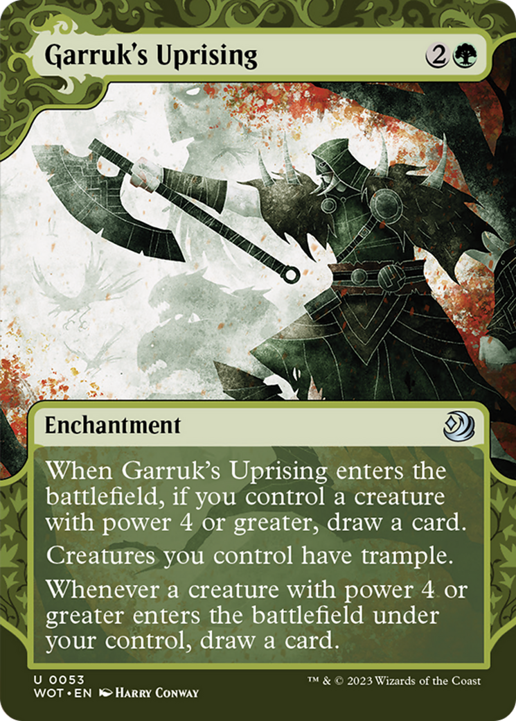 Garruk's Uprising [Wilds of Eldraine: Enchanting Tales] - Destination Retro