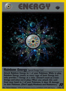 Rainbow Energy (17/82) [Team Rocket 1st Edition] - Destination Retro