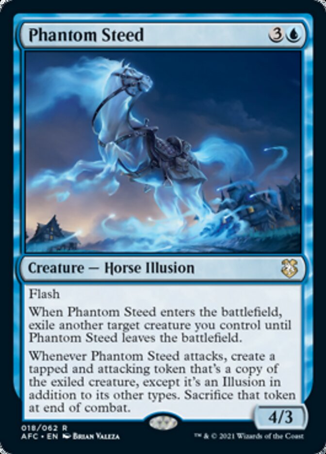 Phantom Steed [Dungeons & Dragons: Adventures in the Forgotten Realms Commander] - Destination Retro