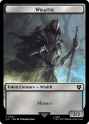 Dragon // Wraith Double-Sided Token [The Lord of the Rings: Tales of Middle-Earth Commander Tokens] - Destination Retro