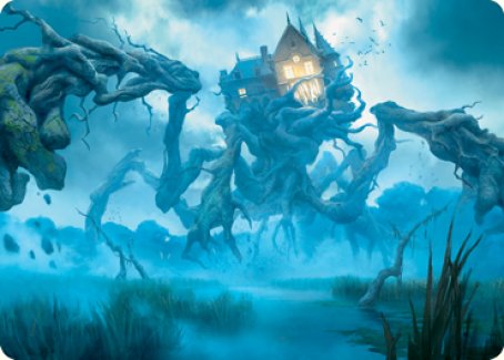 Creeping Inn Art Card [Innistrad: Midnight Hunt Art Series] - Destination Retro