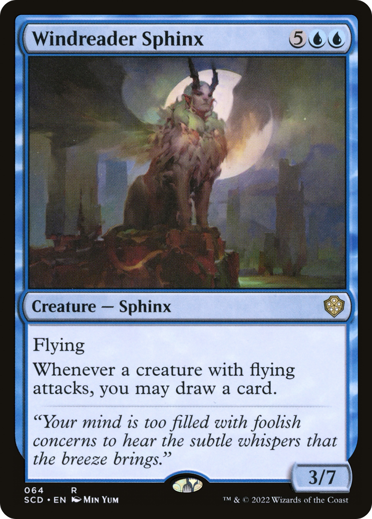 Windreader Sphinx [Starter Commander Decks] - Destination Retro