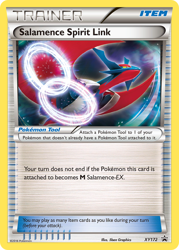 Salamence Spirit Link (XY172) [XY: Black Star Promos] - Destination Retro