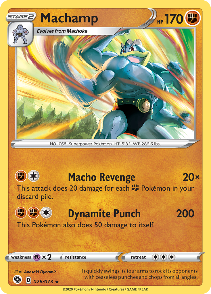 Machamp (26/073) [Sword & Shield: Champion's Path] - Destination Retro