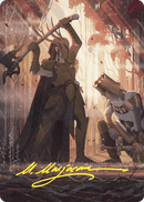 Karmic Justice Art Card (Gold-Stamped Signature) [Wilds of Eldraine Art Series] - Destination Retro