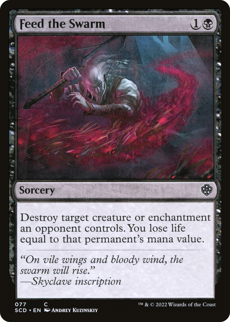 Feed the Swarm [Starter Commander Decks] - Destination Retro